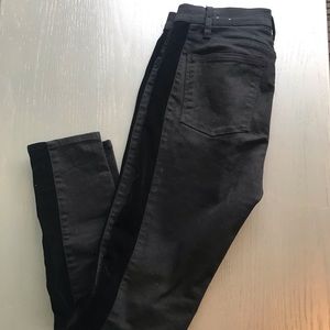 Madewell Black Tuxedo Jeans Size 28